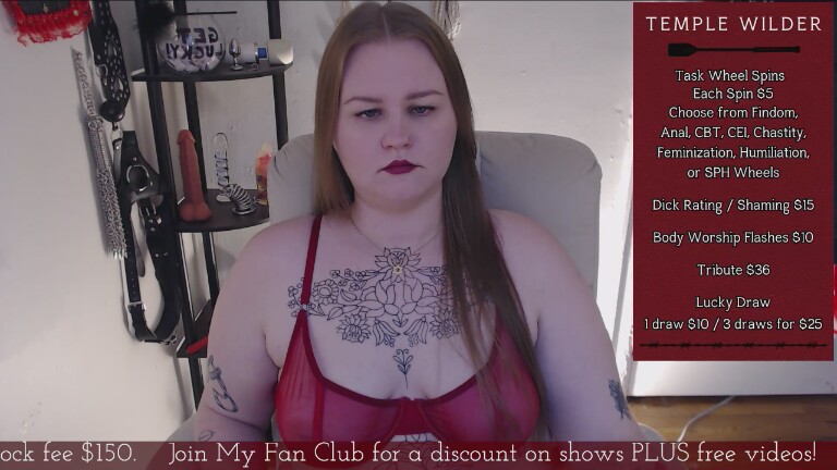 MistressMaisieWilder's Streamate show and profile